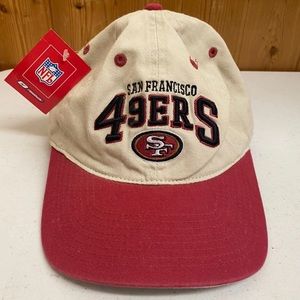 san francisco 49ers reebok hat strapback NOS